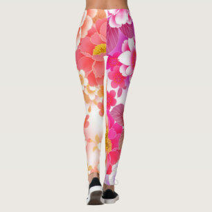 Beautiful Bouquet Leggings