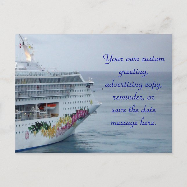 Beautiful Bow Custom Postcard (Front)