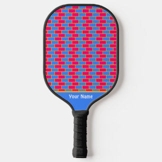 Beautiful Brick Pattern Pro Pickleball Paddle