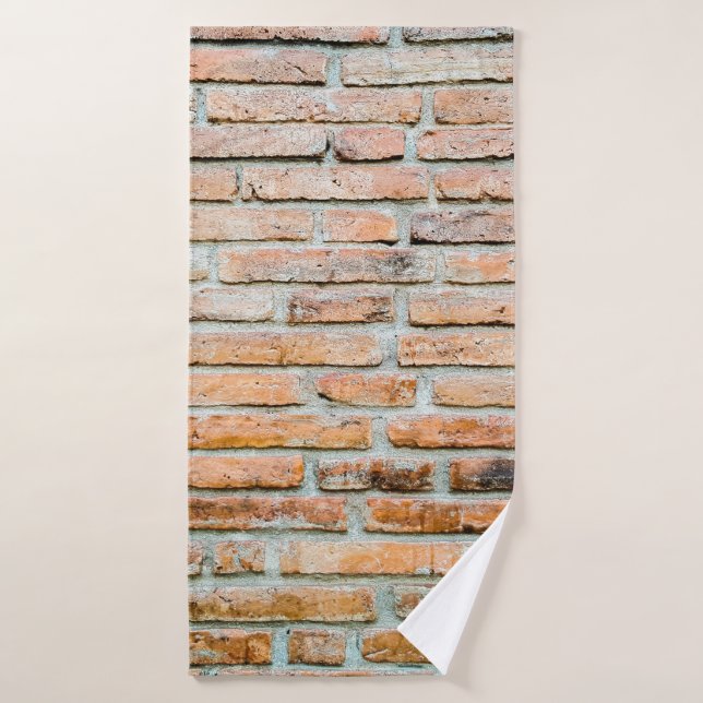 Beautiful brick wall Old classicabstract, architec Bath Towel (Bath Towel)