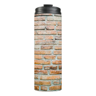 Beautiful brick wall Old classicabstract, architec Thermal Tumbler