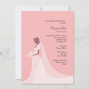 Beautiful Bride Shower Invitation