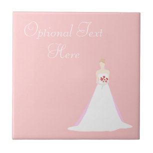 Beautiful Bride Wedding Tile