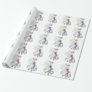 Beautiful Bride Wrapping Paper