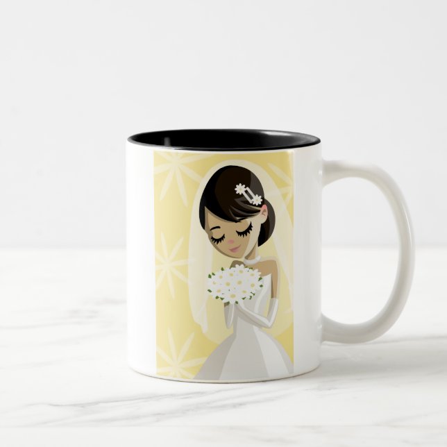 Beautiful Brides Two-Tone Coffee Mug (Right)