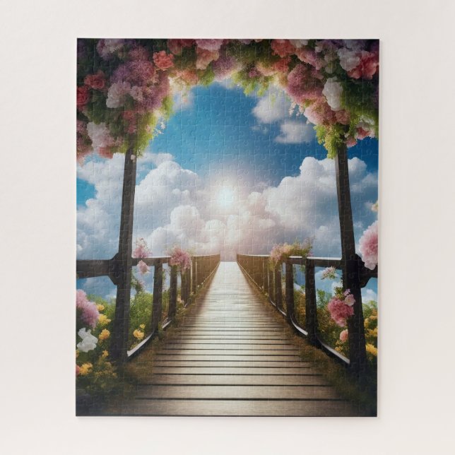 Beautiful Bridge To Heaven Jigsaw Puzzle (Vertical)