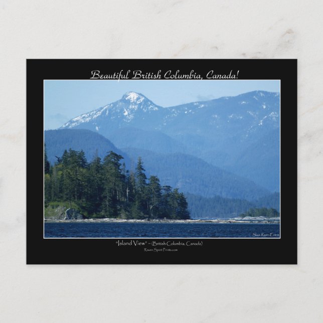 "Beautiful British Columbia" Postcards (Front)