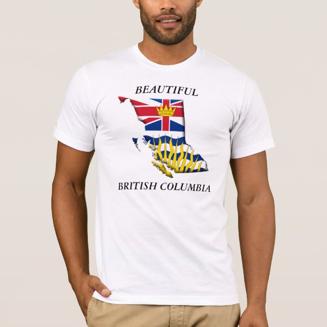 BEAUTIFUL BRITISH COLUMBIA T-SHIRT (Front)