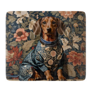 Beautiful Brown Dachshund   Dachshund Portrait Cutting Board