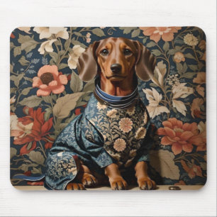 Beautiful Brown Dachshund   Dachshund Portrait Mouse Mat
