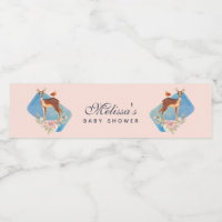 Beautiful Brown Doe with White Spots Baby Shower