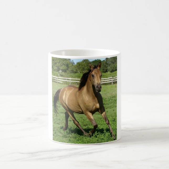 Beautiful Buckskin Horse Mug (Center)