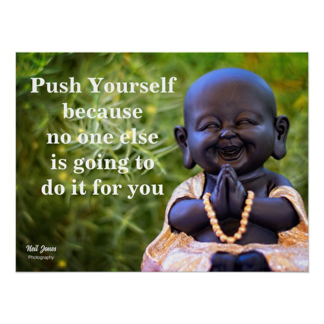 Beautiful Budha Inspirational poster (Front)
