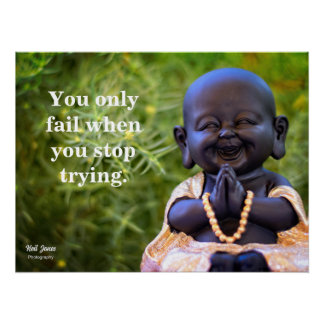 Beautiful Budha Inspirational poster