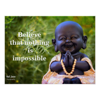 Beautiful Budha Inspirational poster