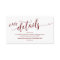 Beautiful Burgundy, Wedding Website Details