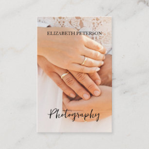 Beautiful business card for photographer