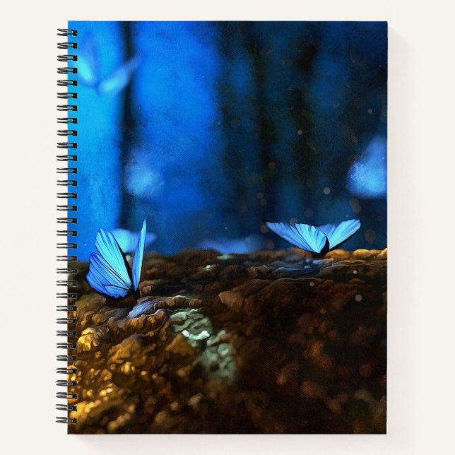 Beautiful Butterflies in a Meadow Journal (Front)