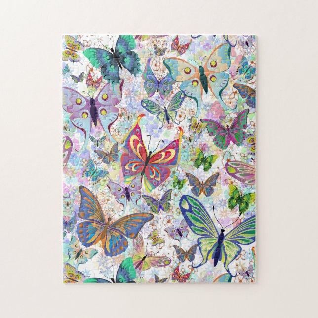 Beautiful Butterflies Jigsaw Puzzle (Vertical)