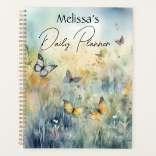 Beautiful Butterflies Personalised  Planner