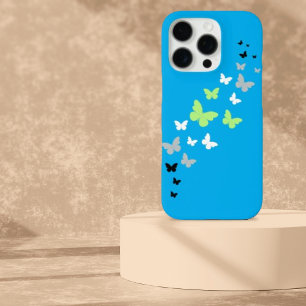 Beautiful Butterfly Agender Pride iPhone 16 Pro Case