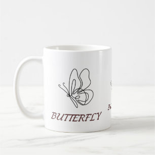 Beautiful Butterfly Art Mug