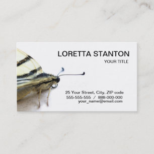 Beautiful butterfly business card