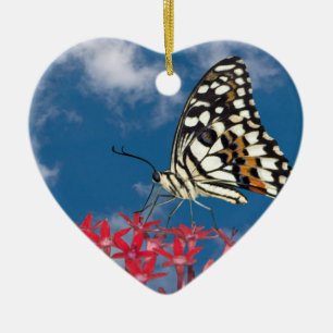 Beautiful Butterfly Ceramic Tree Decoration
