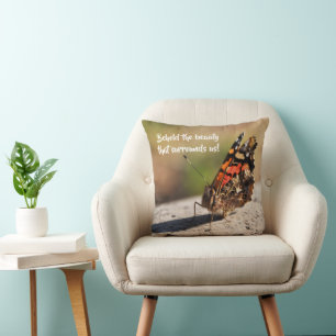 Beautiful butterfly cushion