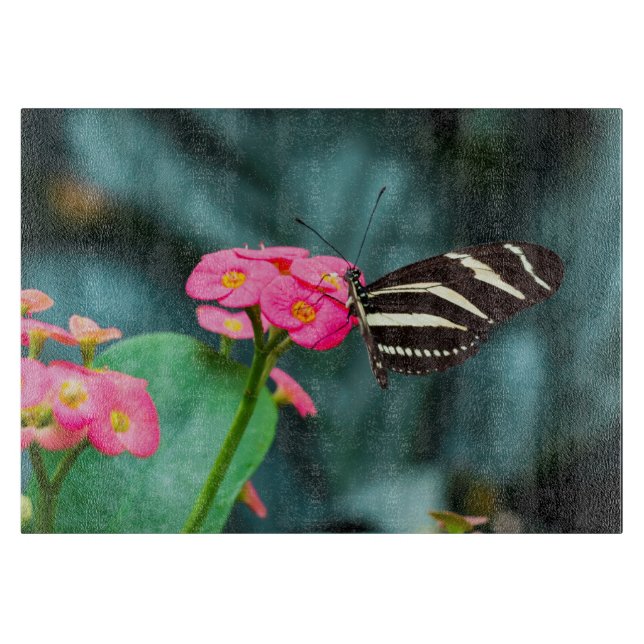 Beautiful butterfly  cutting board (Front)