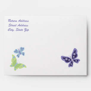 Beautiful Butterfly Envelopes