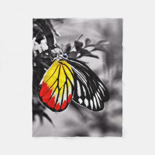Beautiful Butterfly Fleece Blanket