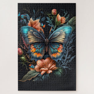Beautiful Butterfly Illustration Jigsaw Puzzle