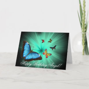 Beautiful Butterfly Journey Happy Birthday Card
