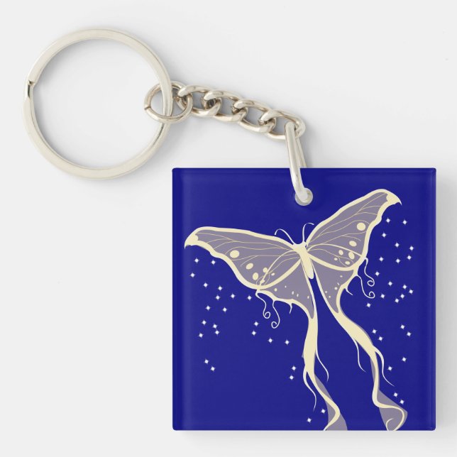 Beautiful butterfly keychain (Front)