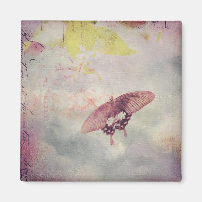 Beautiful Butterfly Magnet (Front)
