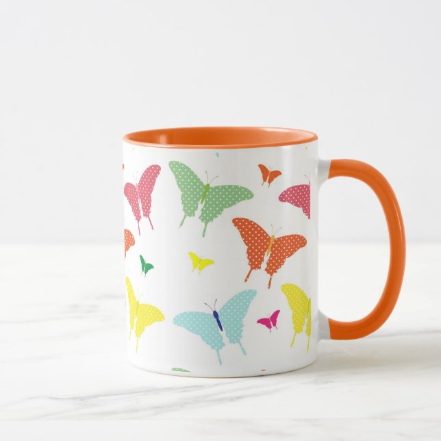 Beautiful Butterfly Mug (Right)