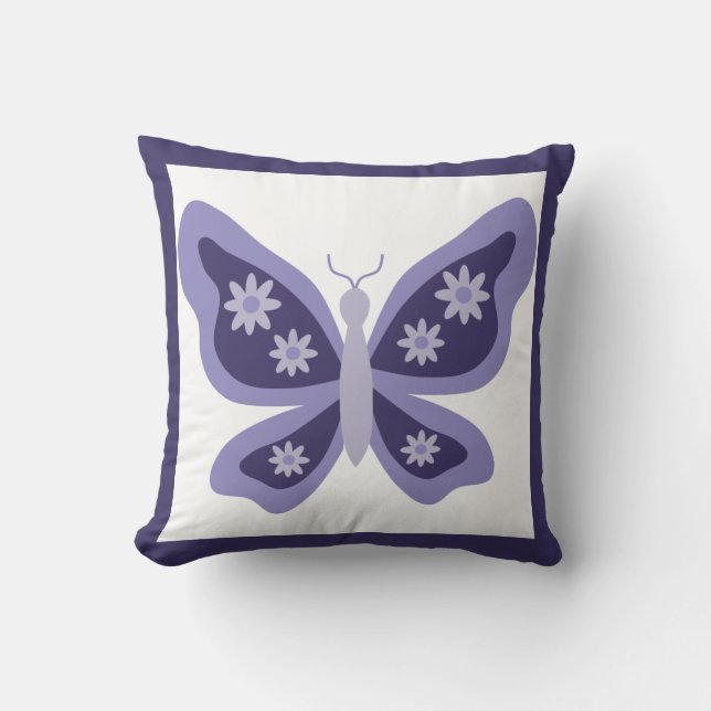 Beautiful Butterfly Nursery Cushion (Front)