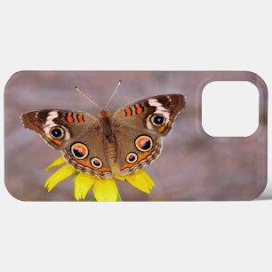 Beautiful Butterfly on Yellow Flower iPhone 13 Pro Max Case