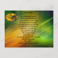 Beautiful butterfly poem.