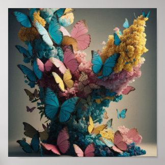 Beautiful Butterfly Poster