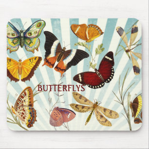 Beautiful Butterflys Mouse Mat