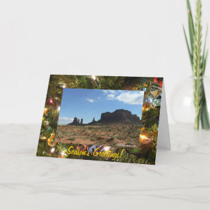 Beautiful Buttes-Season's Greetings Holiday Card
