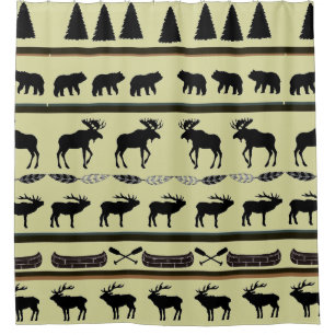 Beautiful "Cabin Blanket" Design by LH Shower Curtain