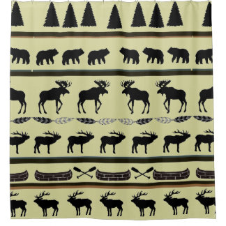 Beautiful "Cabin Blanket" Design by LH Shower Curtain