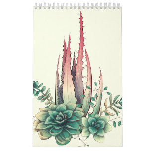 Beautiful Cactus Calendar