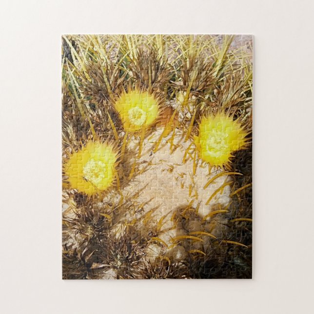 Beautiful Cactus Flowers Jigsaw Puzzle (Vertical)