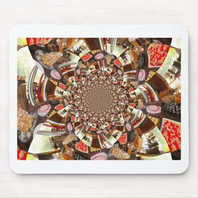 Beautiful Cakes and Desserts Mouse Mat (Front)