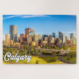Beautiful Calgary, Alberta, Canada Jigsaw Puzzle
