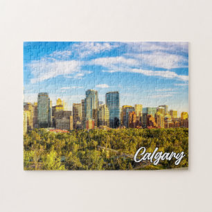 Beautiful Calgary, Alberta, Canada Jigsaw Puzzle